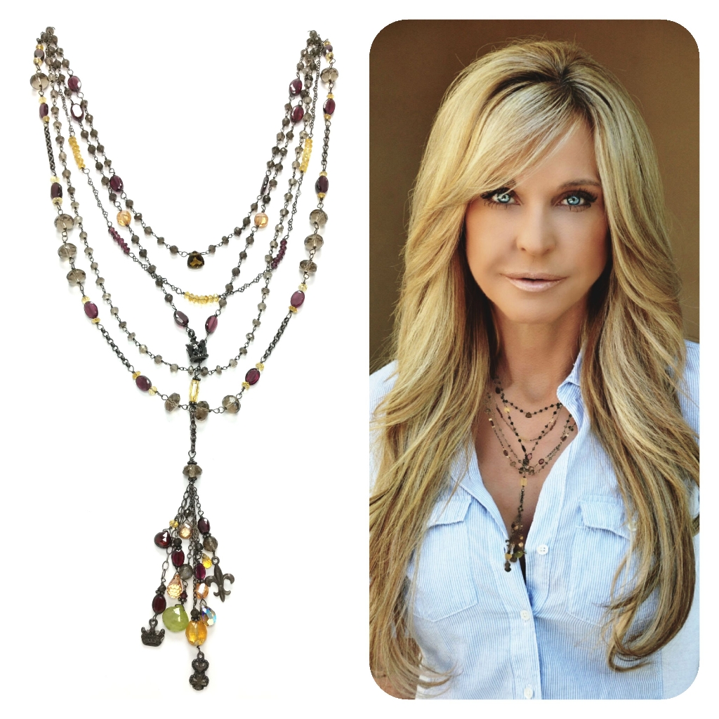 Kinley Sterling Silver Smokey Topaz Necklace
